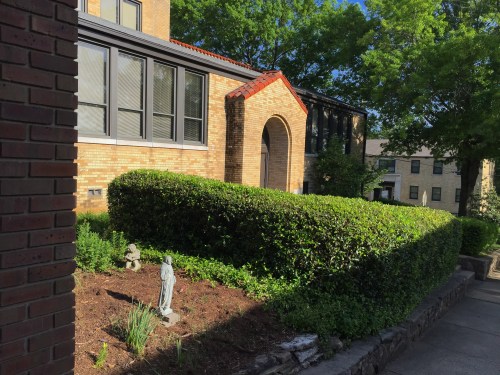 front entry of holy souls